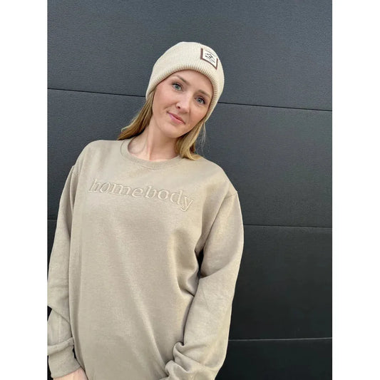 Women's Homebody Embroidered Sweatshirt