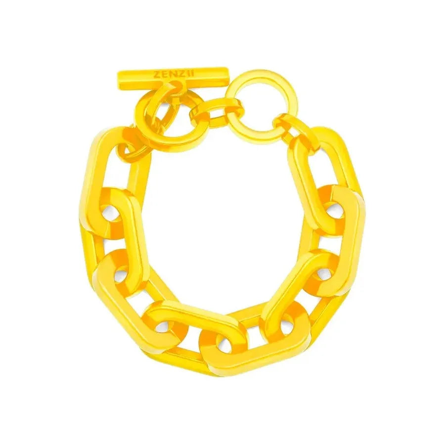 Resin Cable Chain Bracelet